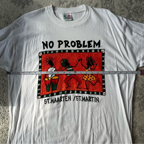 Vintage 90’s ST.MAARTEN /ST.MARTIN Reggae Shirt XL - Picture 5 of 5